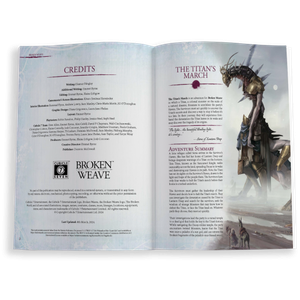 Broken Weave RPG: GM Screen (5e)