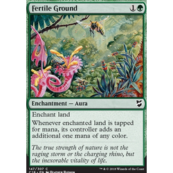 Magic löskort: Commander 2018: Fertile Ground