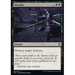 Magic löskort: Commander Legends: Battle for Baldur's Gate: Murder (Foil)