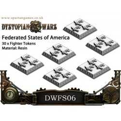 Federated States of America Fighter Tokens (30)
