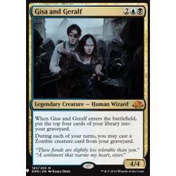 Magic löskort: The List: Gisa and Geralf