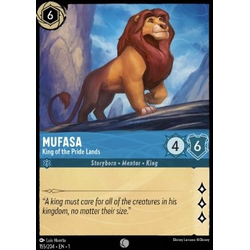 Lorcana Löskort: The First Chapter: Mufasa - King of the Pride Lands