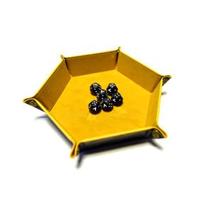 Alphaspel: 12-Sided Double D6 - Pearl Black/White (6)