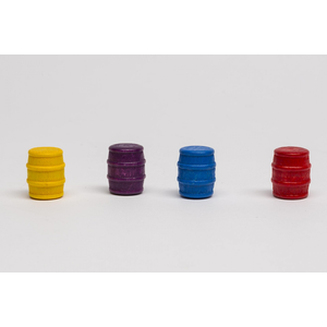 Spelpjäs: Barrel Small Yellow (10)