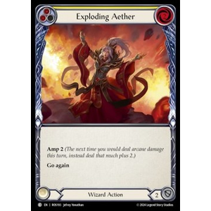 FaB Löskort: Rosetta: Exploding Aether (Yellow) (Rainbow Foil)