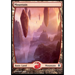 Magic löskort: Zendikar: Mountain (v.2)