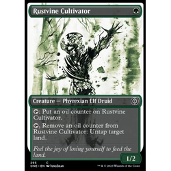Magic löskort: Phyrexia: All Will Be One: Rustvine Cultivator (V.1) (alternative art)
