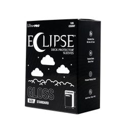 Card Sleeves Standard Gloss Eclipse Arctic White 66x91mm (105) (Ultra Pro)