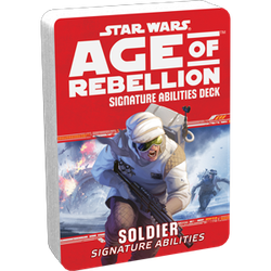 Star Wars: Age of Rebellion: Specialization Deck - Soldier Signature Abilities
