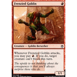 Magic löskort: Masters 25: Frenzied Goblin (Foil)