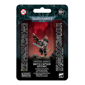 Imperial Agents Deathwatch Captain Artemis
