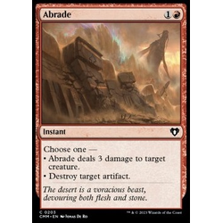 Magic löskort: Commander Masters: Abrade (Foil)