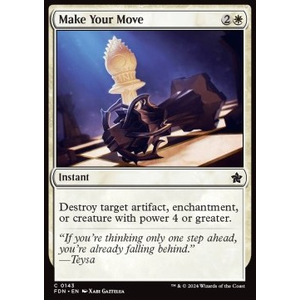 Magic löskort: Magic: The Gathering Foundations: Make Your Move (Foil)