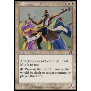 Magic löskort: Torment: Militant Monk