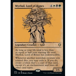 Magic löskort: Commander Legends: Battle for Baldur's Gate: Myrkul, Lord of Bones (alternative art) (Foil)