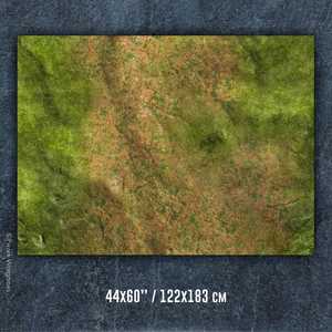 PWork Wargames Mat: Woodland 44x60" (~112x153cm) (Neoprene)