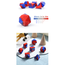 Silicone Dice Set - Spidey (7)