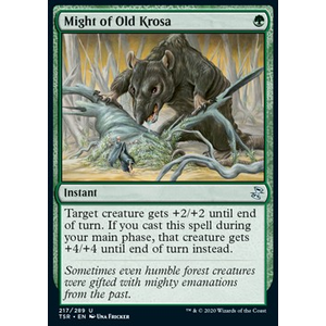 Magic Löskort: Time Spiral Remastered: Might of Old Krosa (Foil)