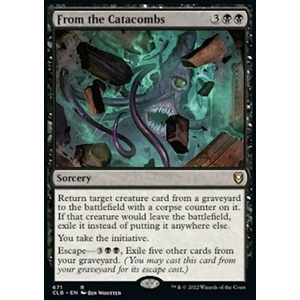 Magic löskort: Commander Legends: Battle for Baldur's Gate: From the Catacombs