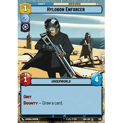Star Wars: Unlimited Löskort: Shadows of the Galaxy: Hylobon Enforcer (Hyperspace)