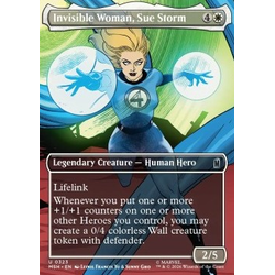 Magic löskort: Marvel Super Heroes: Invisible Woman, Sue Storm (alternative art)