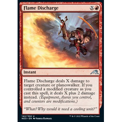 Magic löskort: Kamigawa: Neon Dynasty: Flame Discharge