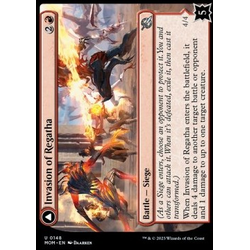 Magic löskort: March of the Machine: Invasion of Regatha // Disciples of the Inferno