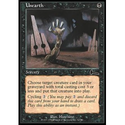 Magic löskort: Urza's Legacy: Unearth