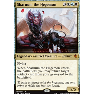 Magic löskort: Commander 2016: Sharuum the Hegemon