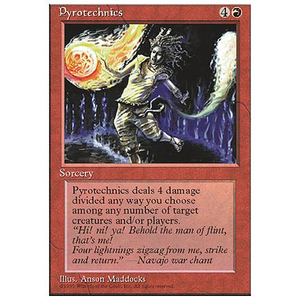 Magic löskort: 4th Edition: Pyrotechnics