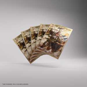 Card Sleeves Standard Art Magic The Gathering "The Hobbit - Thorin, Mountain King" (105) (GameGenic)