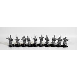 Dark Elves: Crossbowmen (10st, Metall)