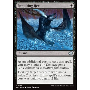 Magic löskort: Lorwyn Eclipsed: Requiting Hex