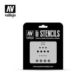 Vallejo Stencils: Assorted German WWII Tank Markings