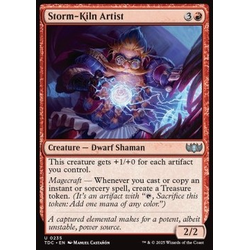Magic löskort: Tarkir: Dragonstorm: Storm-Kiln Artist