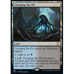 Magic löskort: Commander: Streets of New Capenna: Creeping Tar Pit