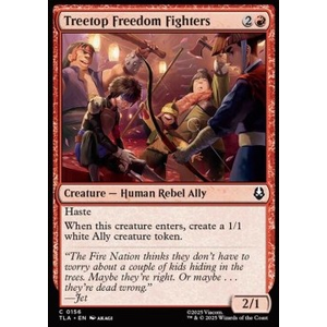 Magic löskort: Avatar: The Last Airbender: Treetop Freedom Fighters