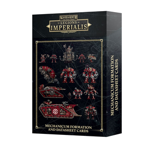 Legions Imperialis: Mechanicum Formation and Datasheet Cards