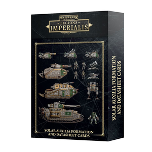 Legions Imperialis: Solar Auxilia Formation and Datasheet Cards