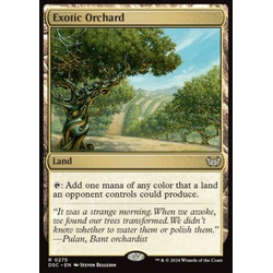 Magic löskort: Commander: Duskmourn: Exotic Orchard