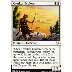 Magic löskort: Commander 2017: Oreskos Explorer