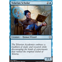 Magic löskort: Dominaria: Tolarian Scholar