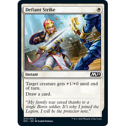Magic löskort: Core Set 2021: Defiant Strike (Foil)