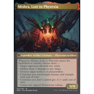 Magic löskort: The Brothers' War: Mishra, Claimed by Gix // Mishra, Lost to Phyrexia (Foil)