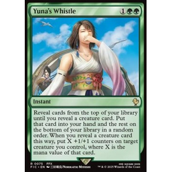 Magic löskort: Magic: The Gathering - FINAL FANTASY: Commander: Yuna's Whistle