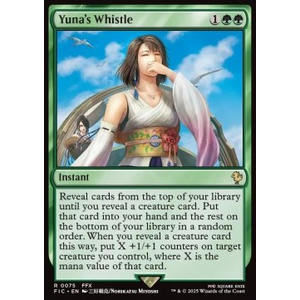 Magic löskort: Magic: The Gathering - FINAL FANTASY: Commander: Yuna's Whistle
