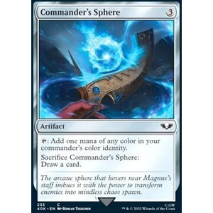 Magic löskort: Universes Beyond: Warhammer 40,000: Commander's Sphere (v.3)