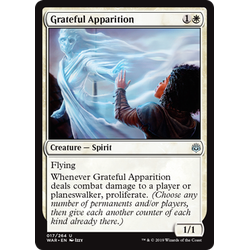 Magic löskort: War of the Spark: Grateful Apparition