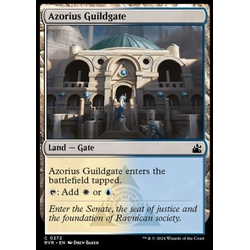 Magic löskort: Ravnica Remastered: Azorius Guildgate (Foil)