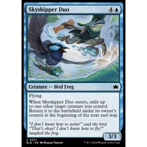 Magic löskort: Bloomburrow: Skyskipper Duo